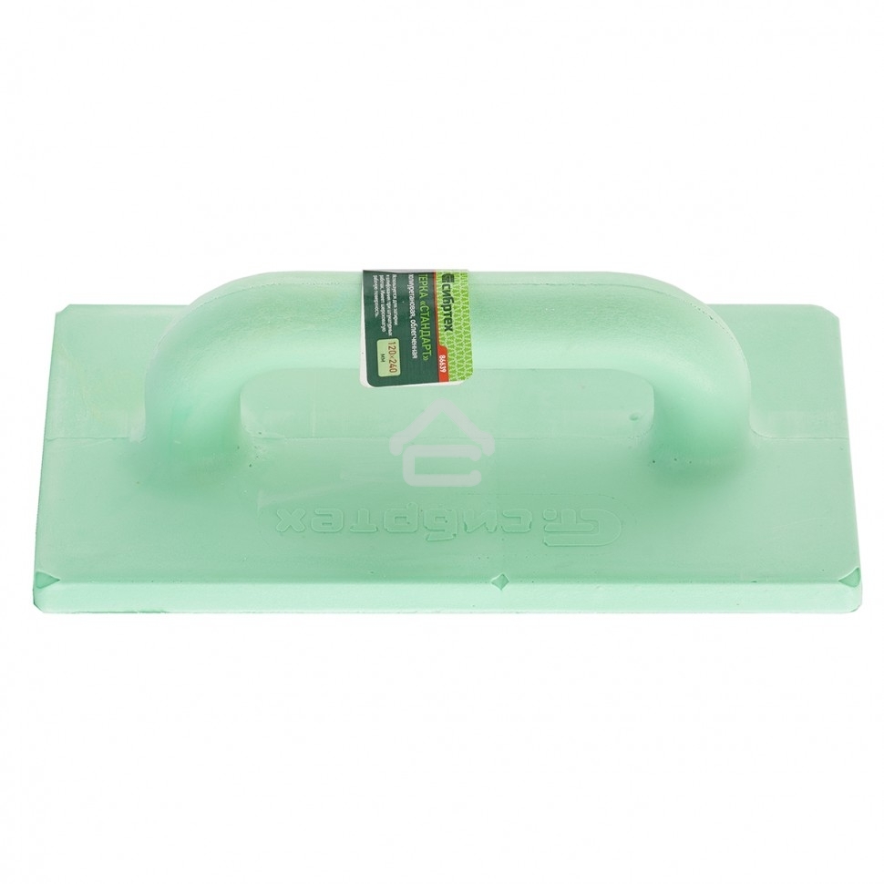 Терка полиуретановая Сибртех 120 х 240 мм, облегченная, Россия