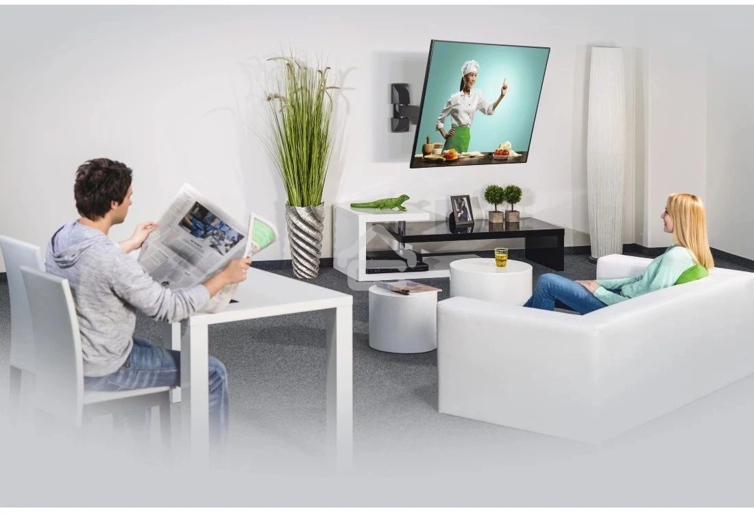 Кронштейн для телевизора Hama 00220820 черный, 10