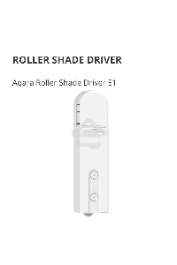 Мотор для руллоных штор Aqara Roller Shade Driver E1 (RSD-M01)