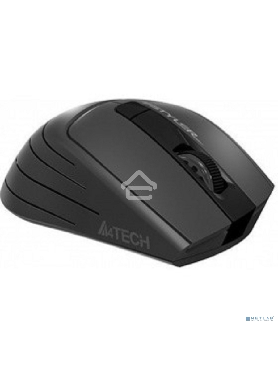 Мышь беспроводная A4Tech Fstyler FG30 серый, 2000 dpi, радиоканал, USB, кнопки - 5