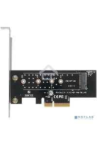 Адаптер AgeStar AS-MC01 PCI-E для M.2 NGFF SSD