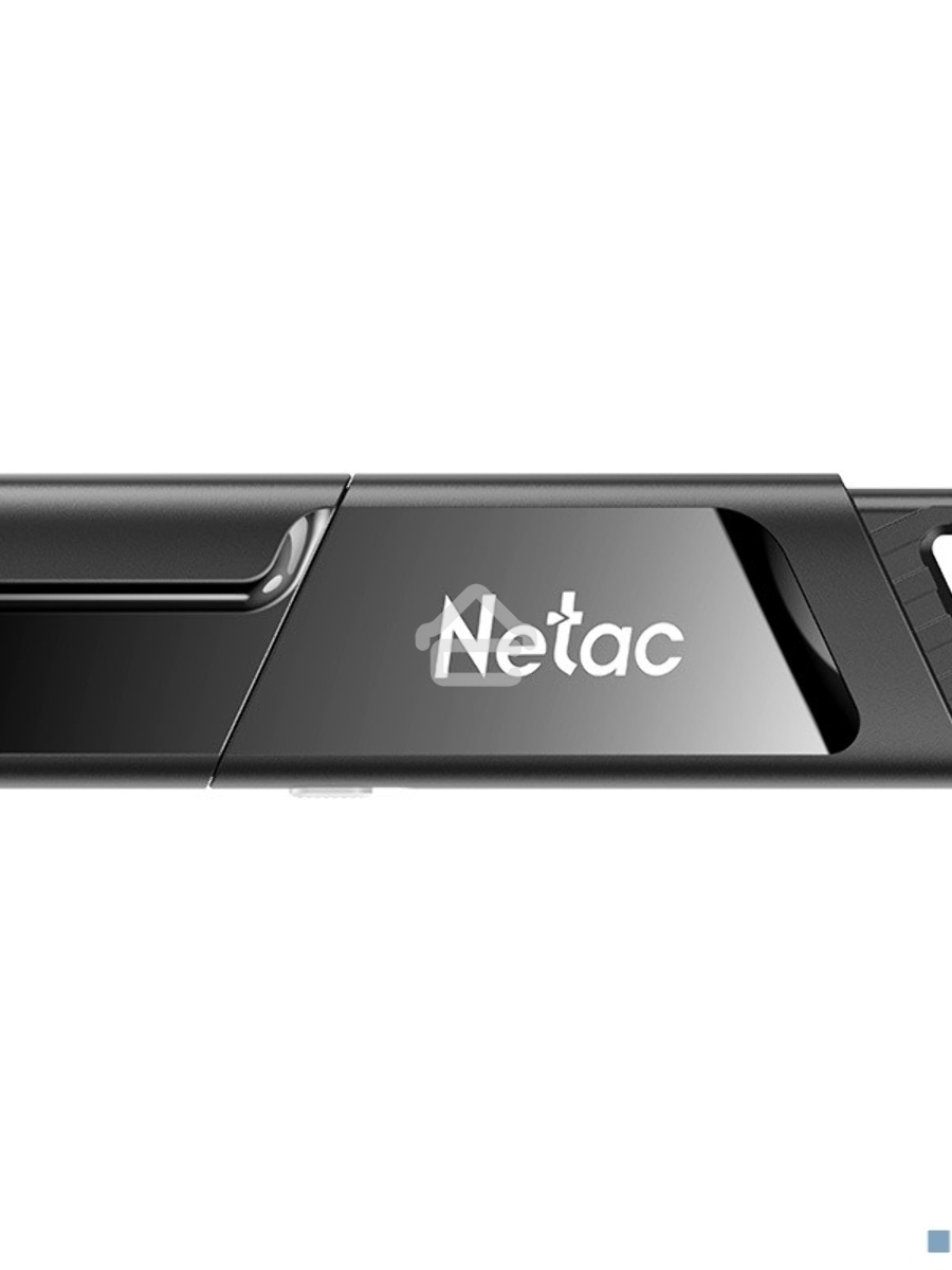 Флеш диск Netac U336S 128Gb <NT03U336S-128G-30BK>, USB3.0, пластиковая с защитой от записи