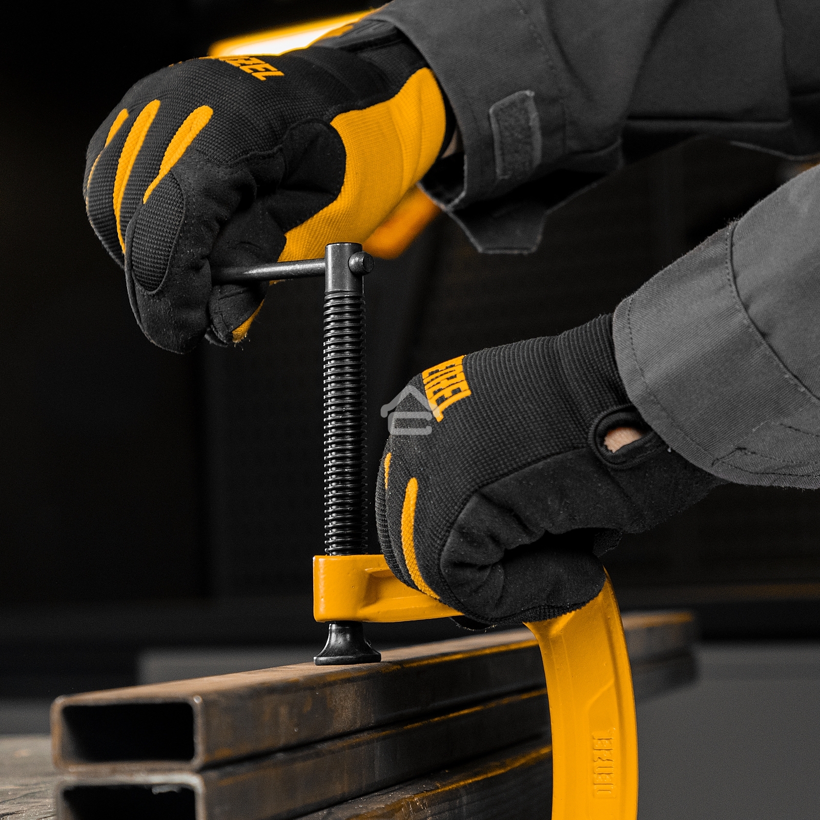 Струбцина Denzel G-образная усиленная, 75 мм