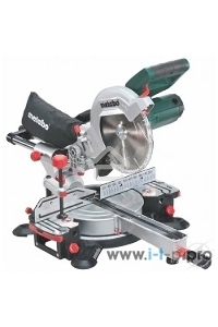 Пила торцовочная Metabo KGSV 216 M [619261000] { 1700вт,рег.об.лазер,подсв, вес 13,5 кг }