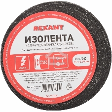 Изолента ХБ Rexant 15 х 0,35 мм, (ролик 30 м/300 г) (1-ПОЛ)