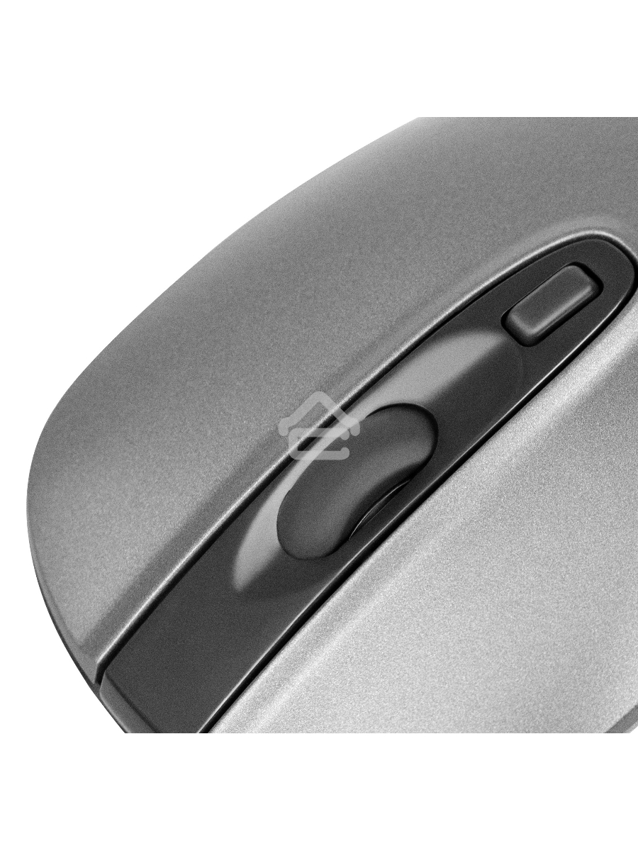 Клавиатура + мышь Оклик 300M клав:серый мышь:серый/черный USB беспроводная slim