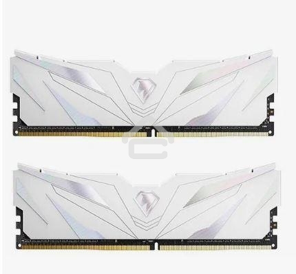 Оперативная память NETAC, DDR4, 32GB (2x16GB), 3200MHz, CL16, DIMM, с радиаторами, белый