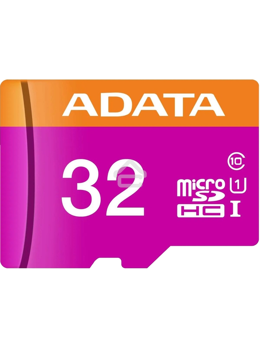 Флеш карта microSDHC 32GB ADATAUHS-1 CL10 (AUSDH32GUICL10-RA1) + SD adaptor