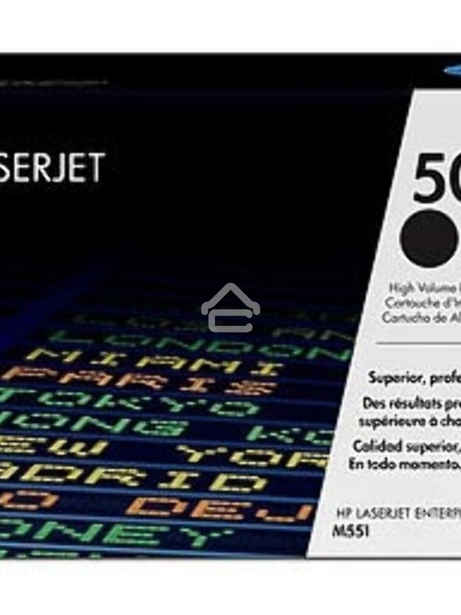 Картридж лазерный HP 507X CE400X черный для CLJ M551/MFP M575 11000 стр.