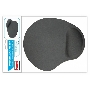 Коврик для мыши гелевый BU-GEL/grey, серый, 230х205х25, BURO