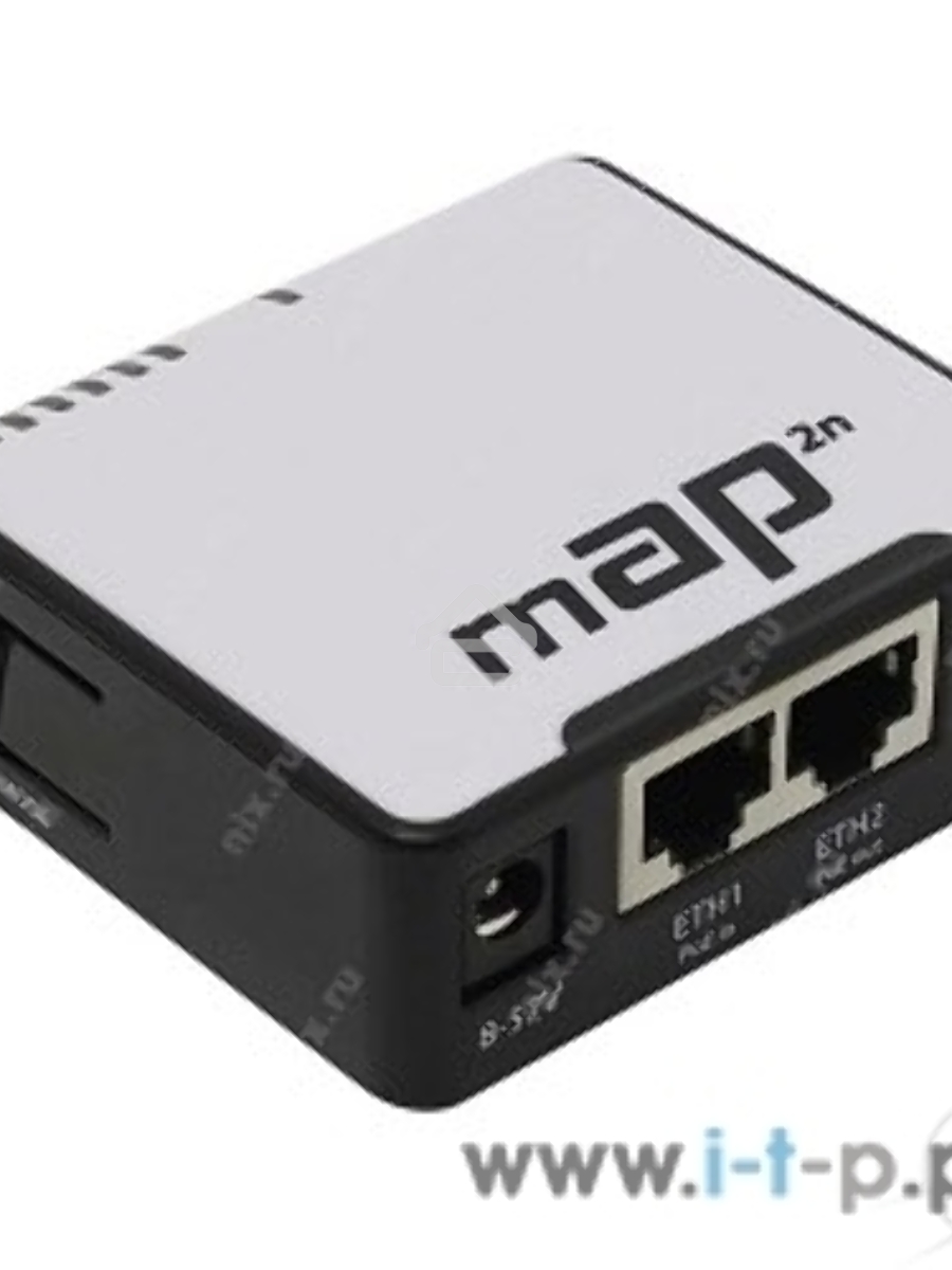 Беспроводной маршрутизатор MikroTik RBmAP2nD 802.11n 300Mbps 2.4 ГГц -1xLAN PoE белый