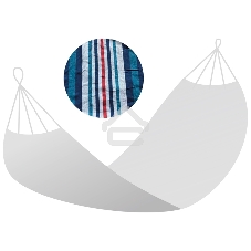 Ecos Гамак полотняный Ham-12 с сумкой для хранения и переноски, р-р 230х145 см