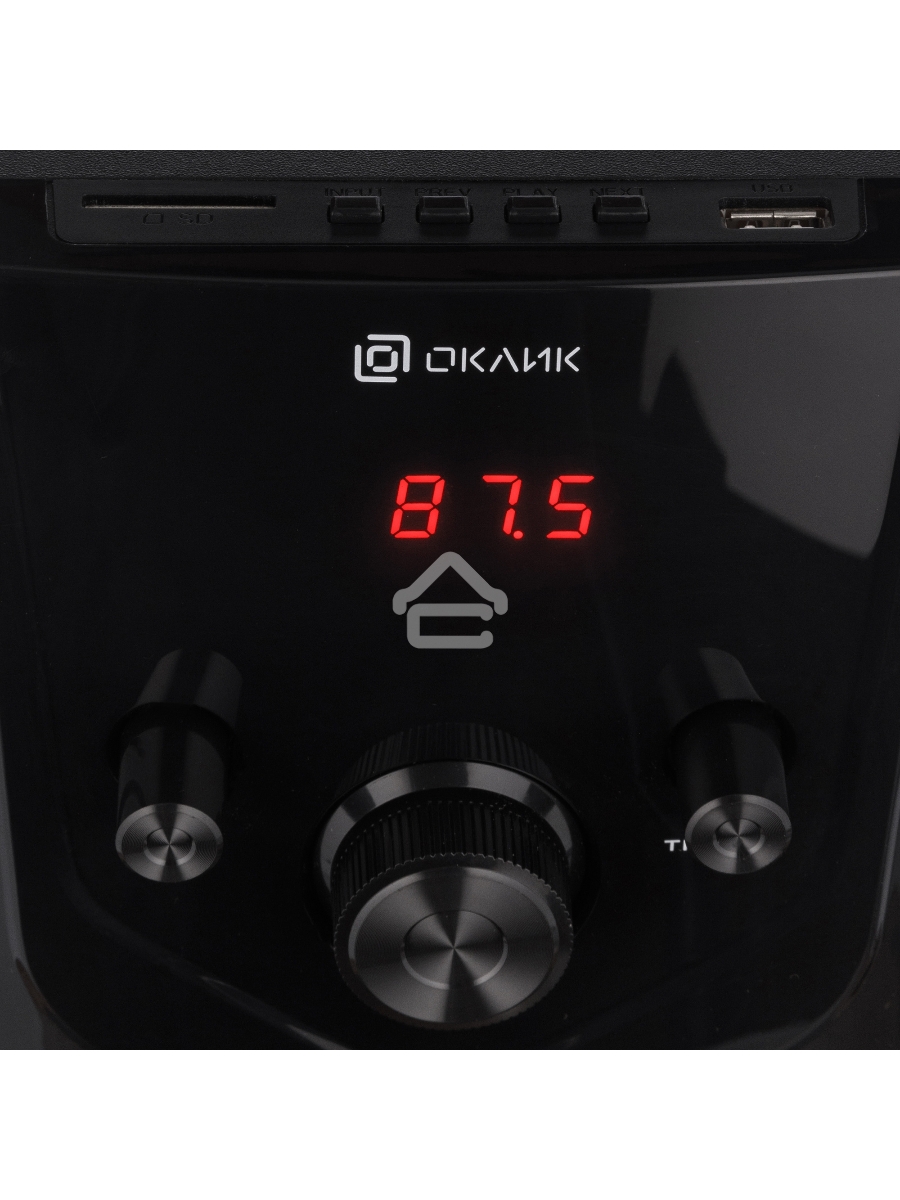 Колонки Oklick OK-432 2.1 черный 25Вт