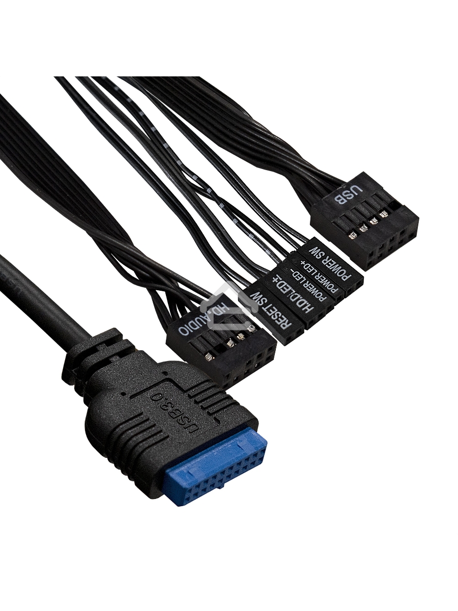 Компьютерный корпус Desktop ExeGate MI-301U-200 (mATX/mini-ITX, 1U-F200S 4см, 1*USB+1*USB3.0, аудио, черный)