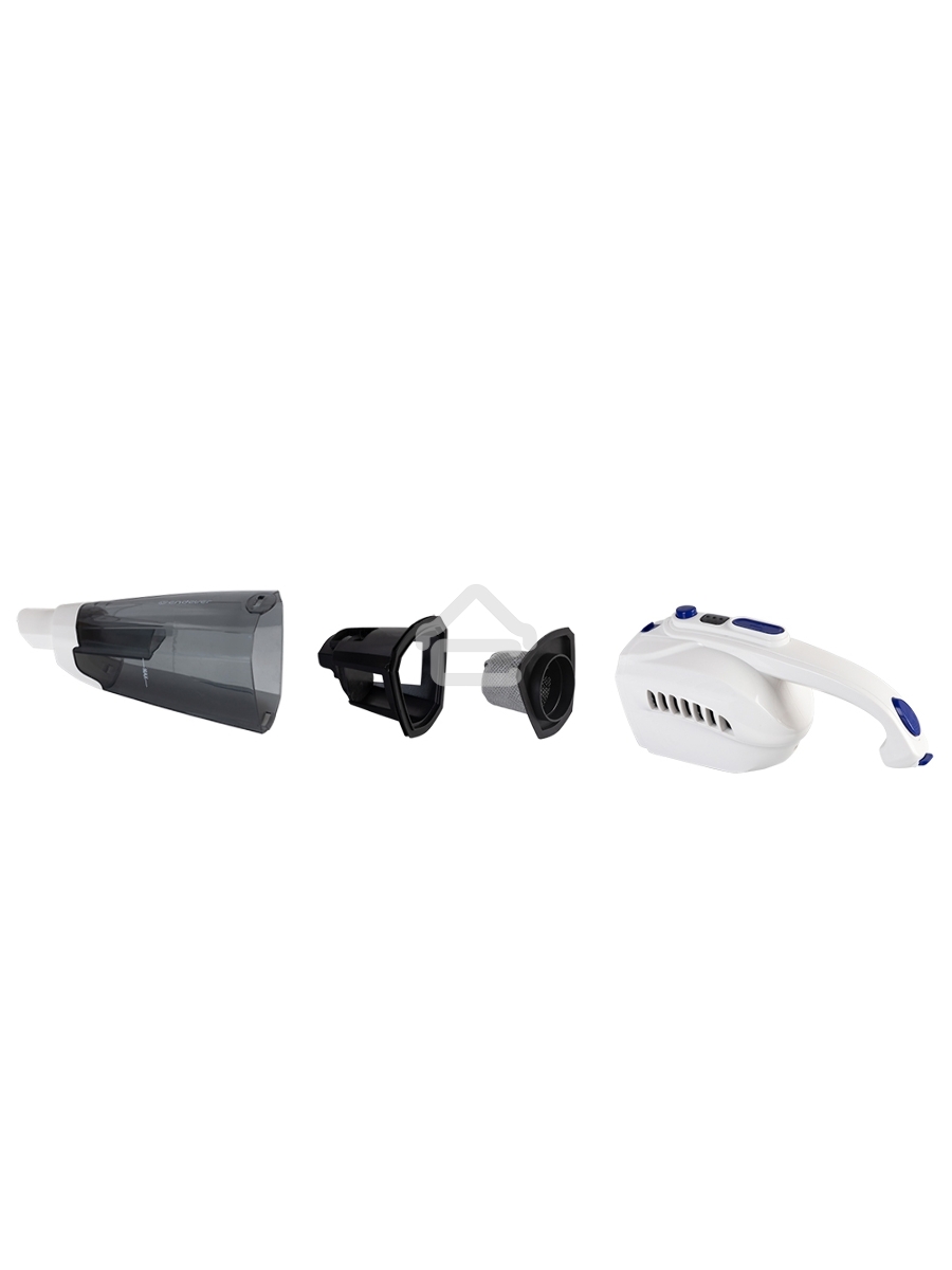 Пылесос вертикальный циклонного типа аккумуляторный Endever SkyClean VC-300, бело-черный, 4 шт,уп