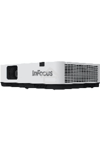 Проектор INFOCUS [IN1039] 3LCD, 4200 lm, WUXGA, 1.262.09, 50000:1, (Full 3D), 16W, 2хHDMI 1.4b, VGA in, CompositeIN, 3,5 mm audio IN, RCAx2 IN, USB-A, VGA out, 3,5 audio OUT, RS232, Mini USB B serv, RJ45, 3,3 кг