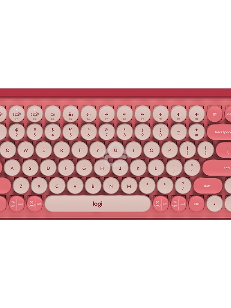 Клавиатура беспроводная Logitech POP KEYS, Heartbreaker Rose (M/N: YR0080/CU0021)