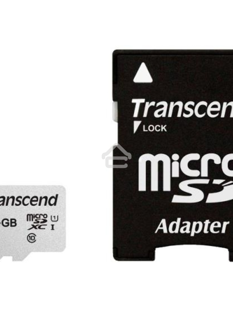 Флеш карта Micro SecureDigital 64Gb Transcend Class 10 TS64GUSD300S-A{MicroSDXC Class 10 UHS-I, SD adapter}