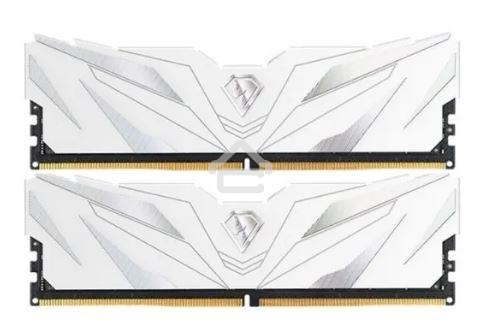 Оперативная память NETAC, DDR4, 16GB (2x8GB), 3600MHz, CL18, DIMM, с радиатором, белый