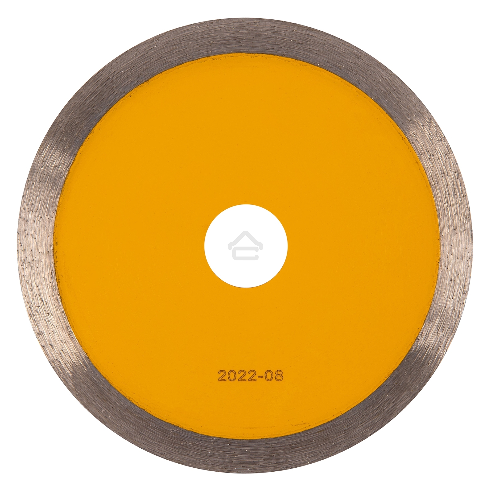 Диск алмазный отрезной Denzel 125 х 22,2 мм, сплошной, супертонкий, горячий пресс, мокрое резание