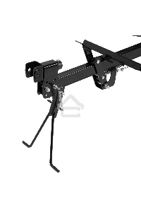 Прицеп для мотоблока TT-500, оцинк., груз. 500 кг, рег. сцепка, колеса 4.00-10, в упаковке  Denzel
