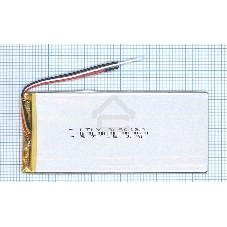 Аккумулятор Li-Pol (батарея) 3*60*130мм 3pin 3.7V/3500mAh Аккумулятор Li-Pol (батарея) 3*60*130мм 3pin 3.7V/3500mAh