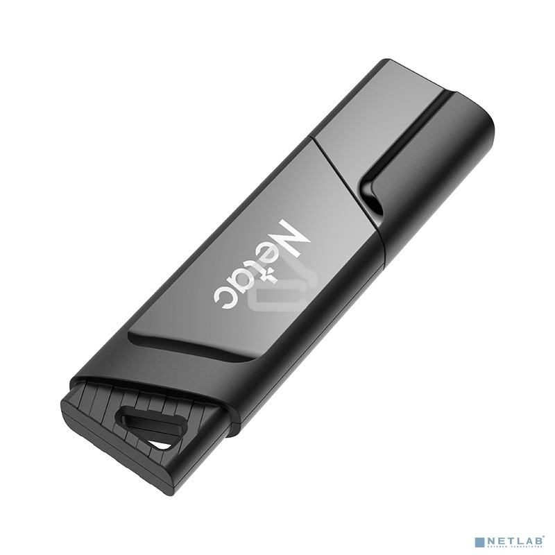 Флешка USB R/W R/W Netac U336S 128Gb <NT03U336S-128G-30BK>, USB3.0, пластиковая с защитой от записи