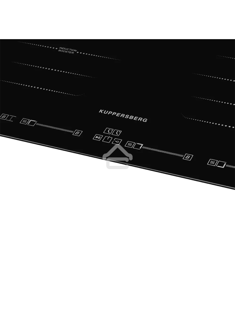 Встраиваемая электрическая панель Kuppersberg ICS 644 60 см, индукция, 4 конфорки, Flexi-zone, черный цвет