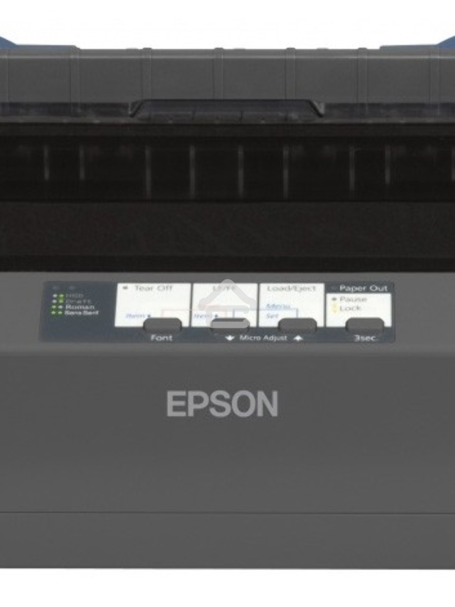 Принтер матричный Epson LX-350 (C11CC24031/C11CC24032), (А4, 357 cps (12 cpi), USB, LPT, COM)