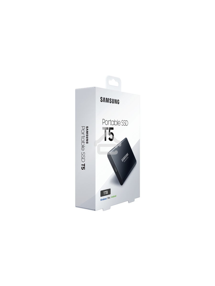 Внешний твердотельный накопитель SSD 1TB Samsung T5 (Up to 540Mb/s, USB 3.1 Type-C) (MU-PA1T0B/WW)