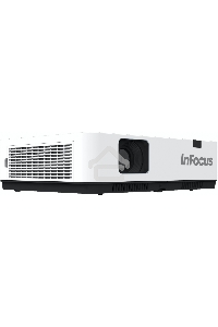 Проектор INFOCUS [IN1039] 3LCD, 4200 lm, WUXGA, 1.262.09, 50000:1, (Full 3D), 16W, 2хHDMI 1.4b, VGA in, CompositeIN, 3,5 mm audio IN, RCAx2 IN, USB-A, VGA out, 3,5 audio OUT, RS232, Mini USB B serv, RJ45, 3,3 кг