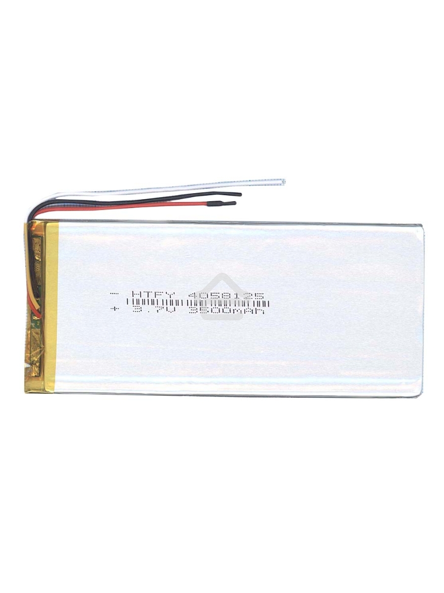 Аккумулятор Li-Pol (батарея) 4*58*125мм 3pin 3.7V/3500mAh