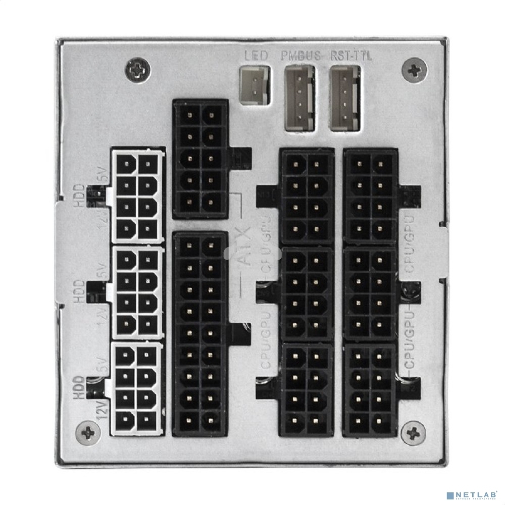 Блок питания серверный 2U Redundant 2x1200W ExeGate EX292324RUS Industrial-RTS1200 (APFC, КПД 94% (80 PLUS Platinum), 4 см fan, 24pin, 2x(4+4)pin, 2PCIe, 2SATA, 6IDE, Cable Management)