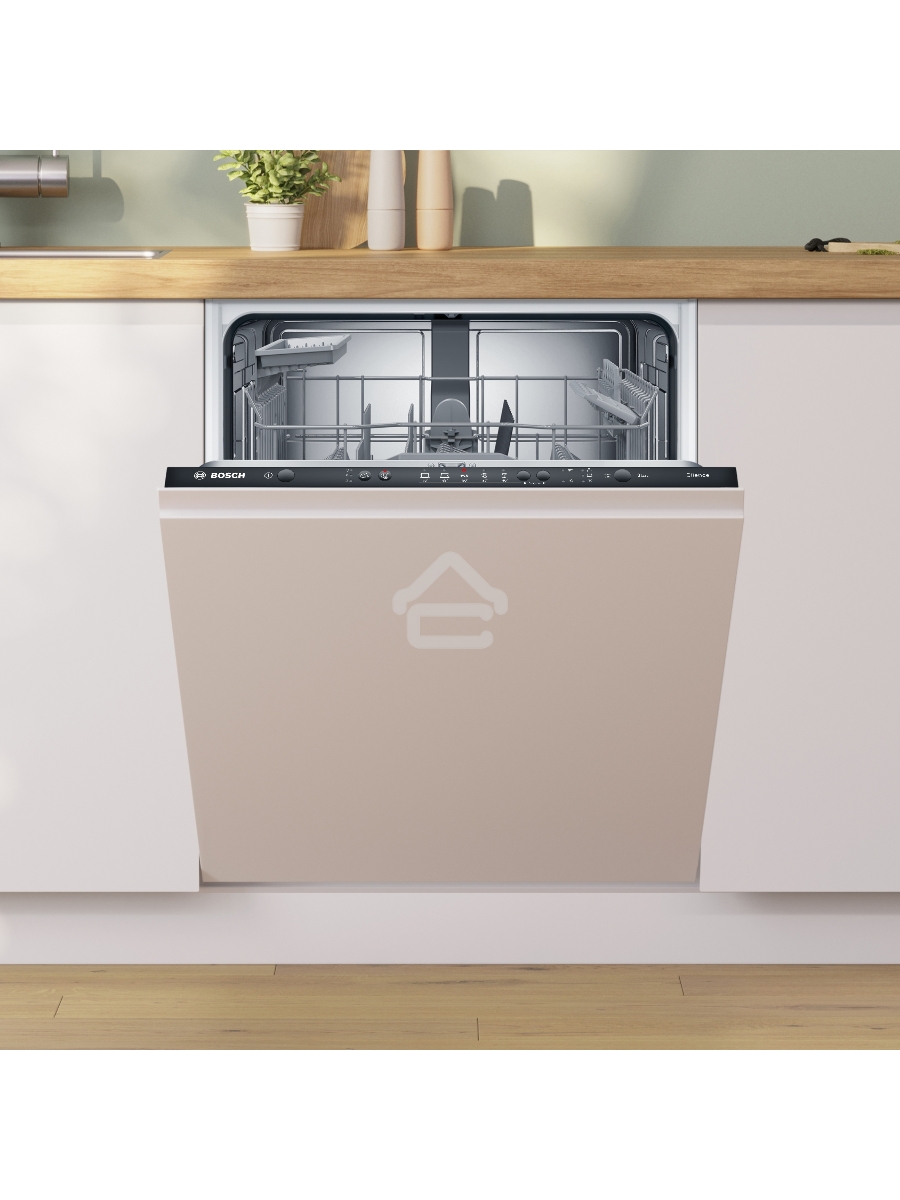 Встраиваемая посудомоечная машина Bosch SMV25EX02E, черный, 59.8 см, 13 компл., 48 дБ, класс E