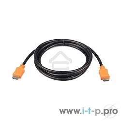 Кабель Cablexpert HDMI CC-HDMI4L-6, 19M/19M, v2.0, серия Light, позол.разъемы, экран, 1.8м, черный, пакет