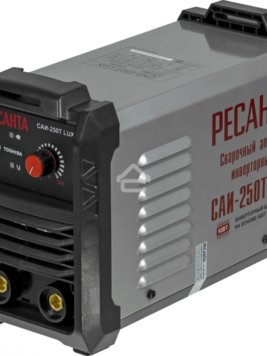 Сварочный аппарат Ресанта САИ-250Т LUX инвертор ММА DC 9.5кВт