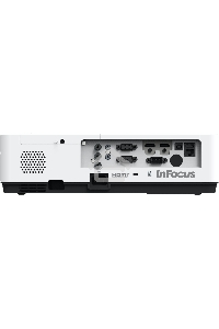 Проектор INFOCUS [IN1039] 3LCD, 4200 lm, WUXGA, 1.262.09, 50000:1, (Full 3D), 16W, 2хHDMI 1.4b, VGA in, CompositeIN, 3,5 mm audio IN, RCAx2 IN, USB-A, VGA out, 3,5 audio OUT, RS232, Mini USB B serv, RJ45, 3,3 кг