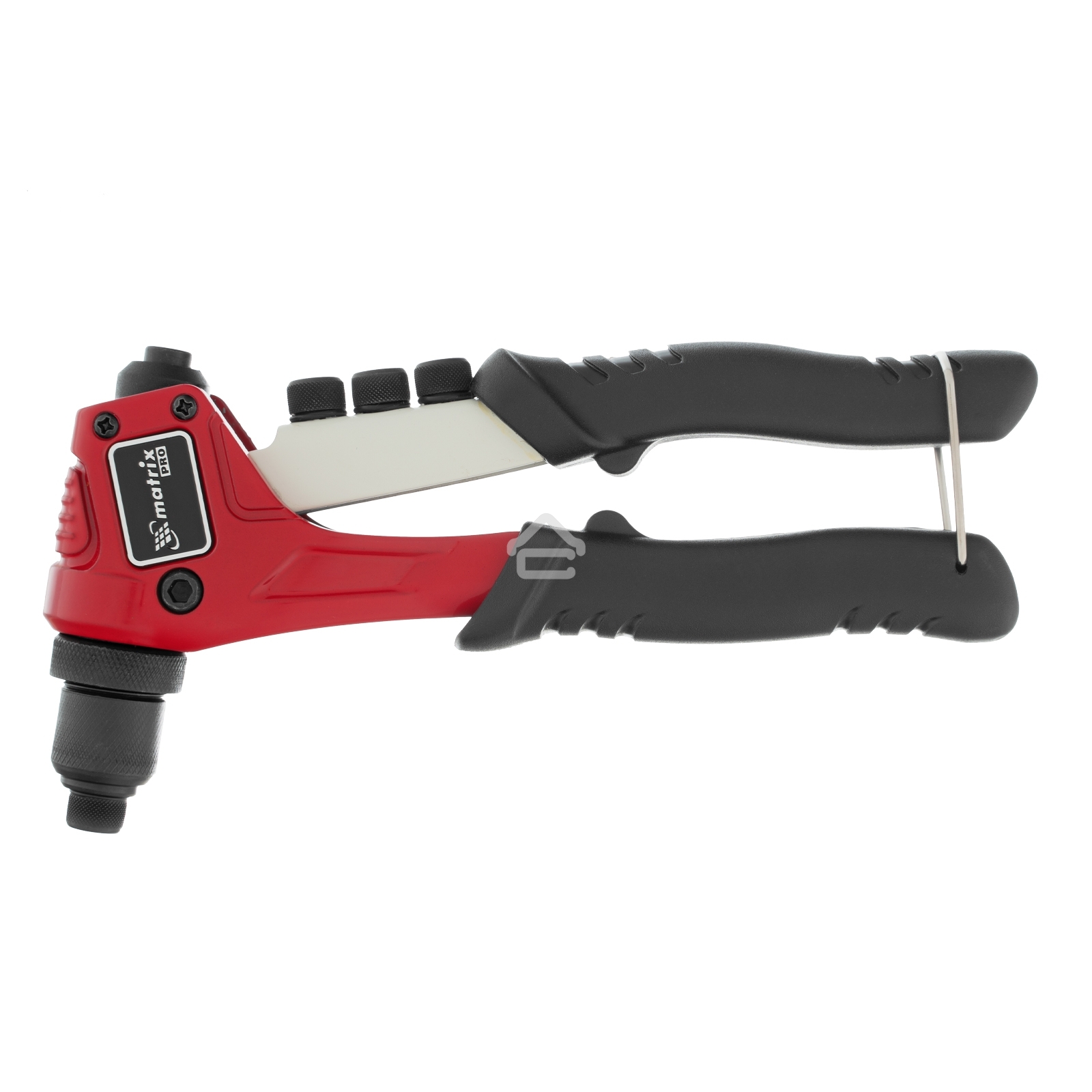 Заклепочник ручной Matrix, литой, 200 мм, заклепки 2,4-3,2-4,0-4,8 мм, PRO