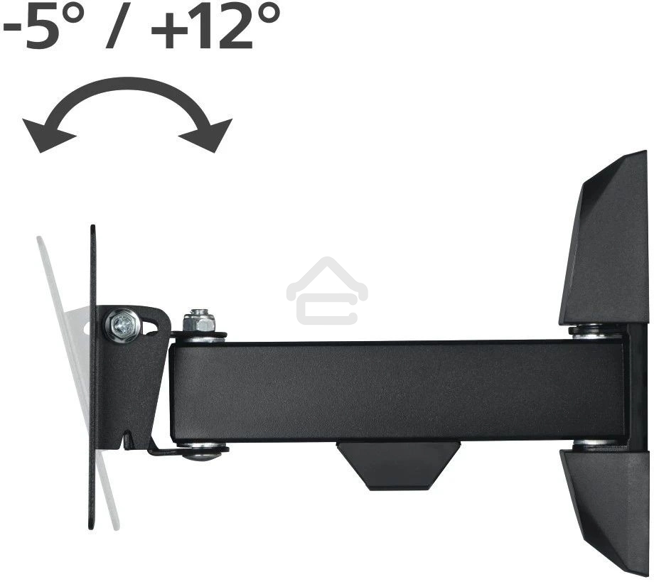 Кронштейн для телевизора Hama 00220820 черный, 10