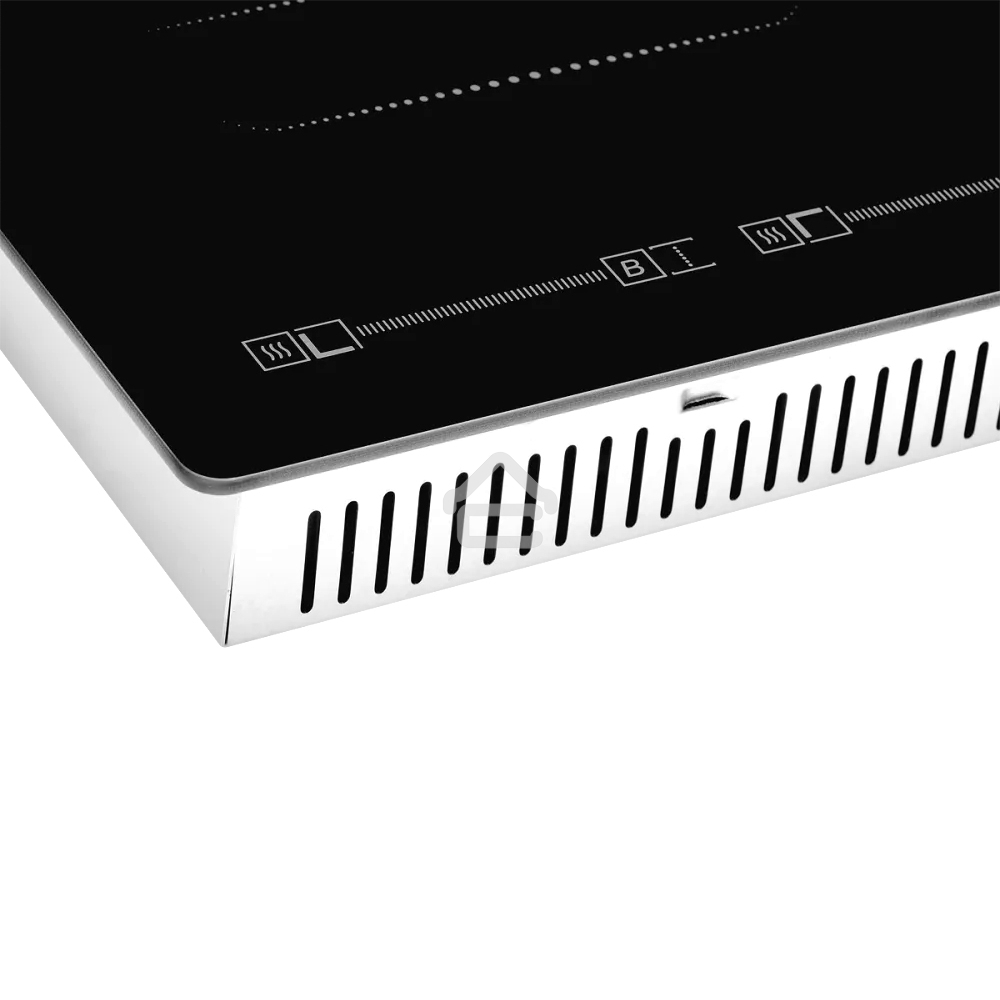 Встраиваемая электрическая панель Kuppersberg ICS 644 60 см, индукция, 4 конфорки, Flexi-zone, черный