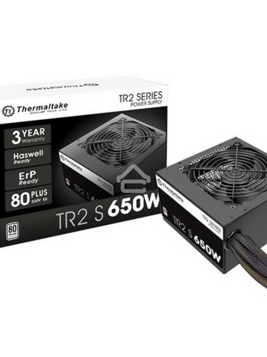 Блок питания Thermaltake TR2 S 650W Retail (PS-TRS-0650NPCWEU-2), 650Вт, 80 PLUS ,120мм, черный