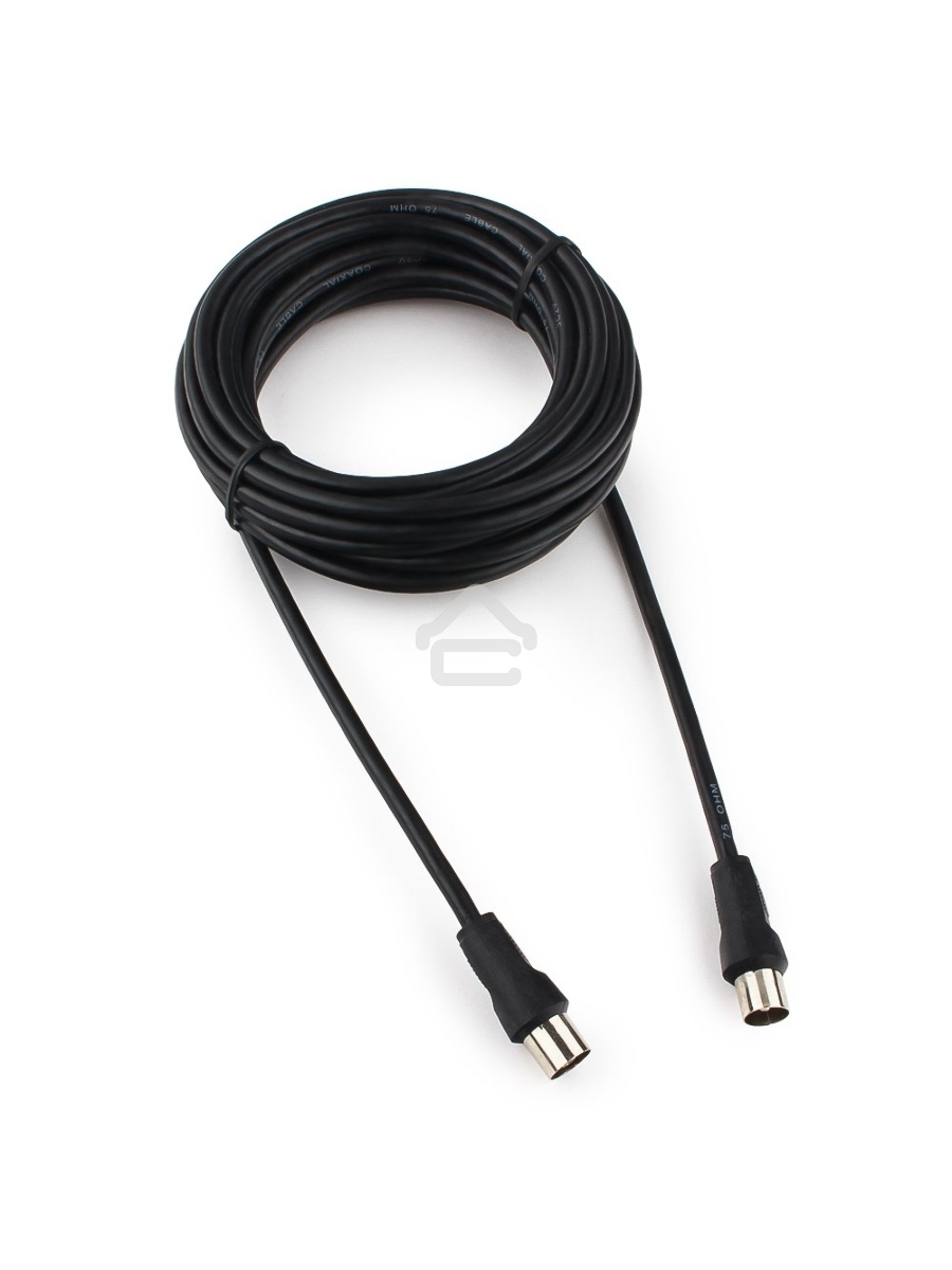 Кабель телевизионный Cablexpert, CCV-515-5M, Coaxial M/F, 5м