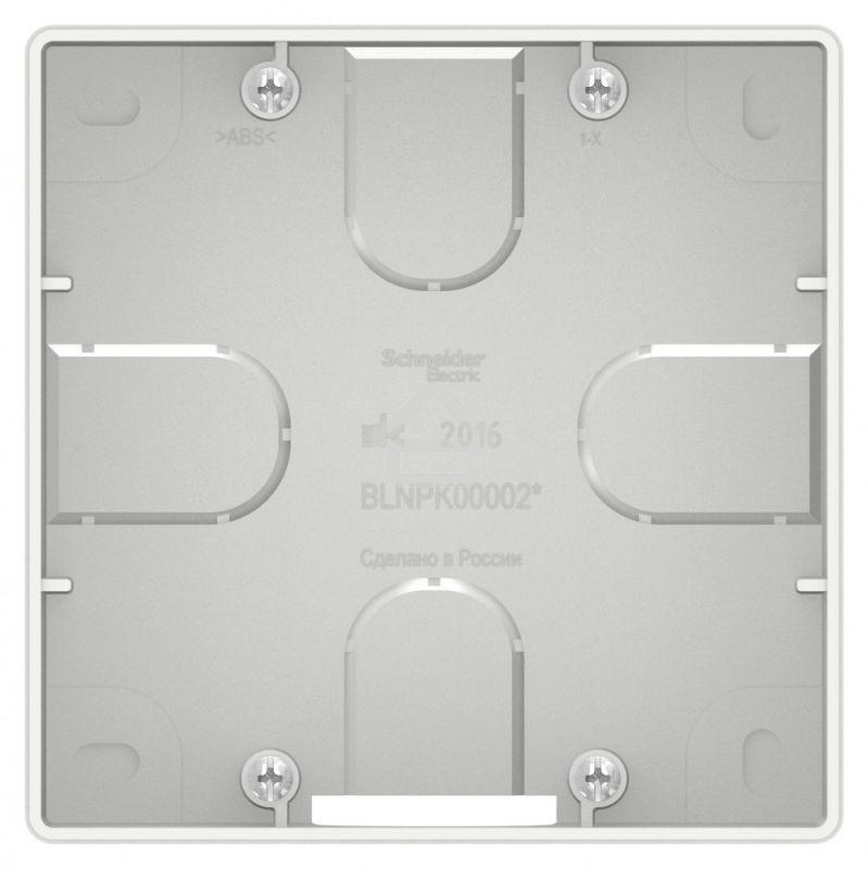 Коробка подъемная СП BLANCA для силовых розеток бел. SchE BLNPK000021