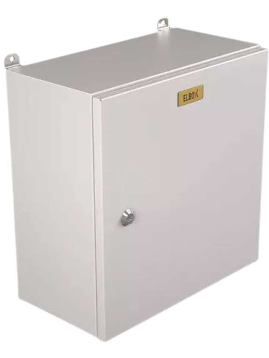 Шкаф электротехнический настенный Elbox EMW, IP66, 300х300х210 мм (ВхШхГ), дверь: металл, металл, цвет: серый