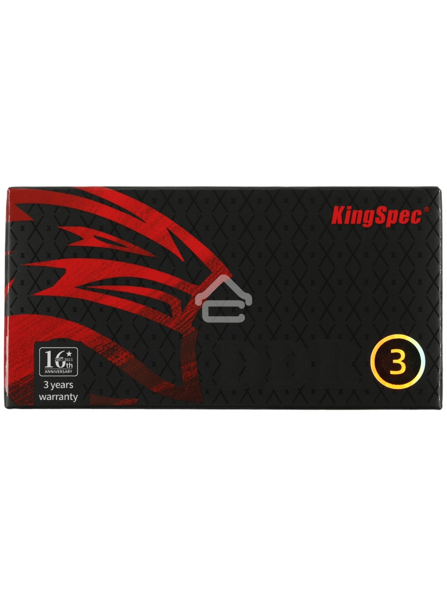 Оперативная память KingSpec, DDR3, 4GB (1x4 GB), 1600 MHz, CL11, SO-DIMM