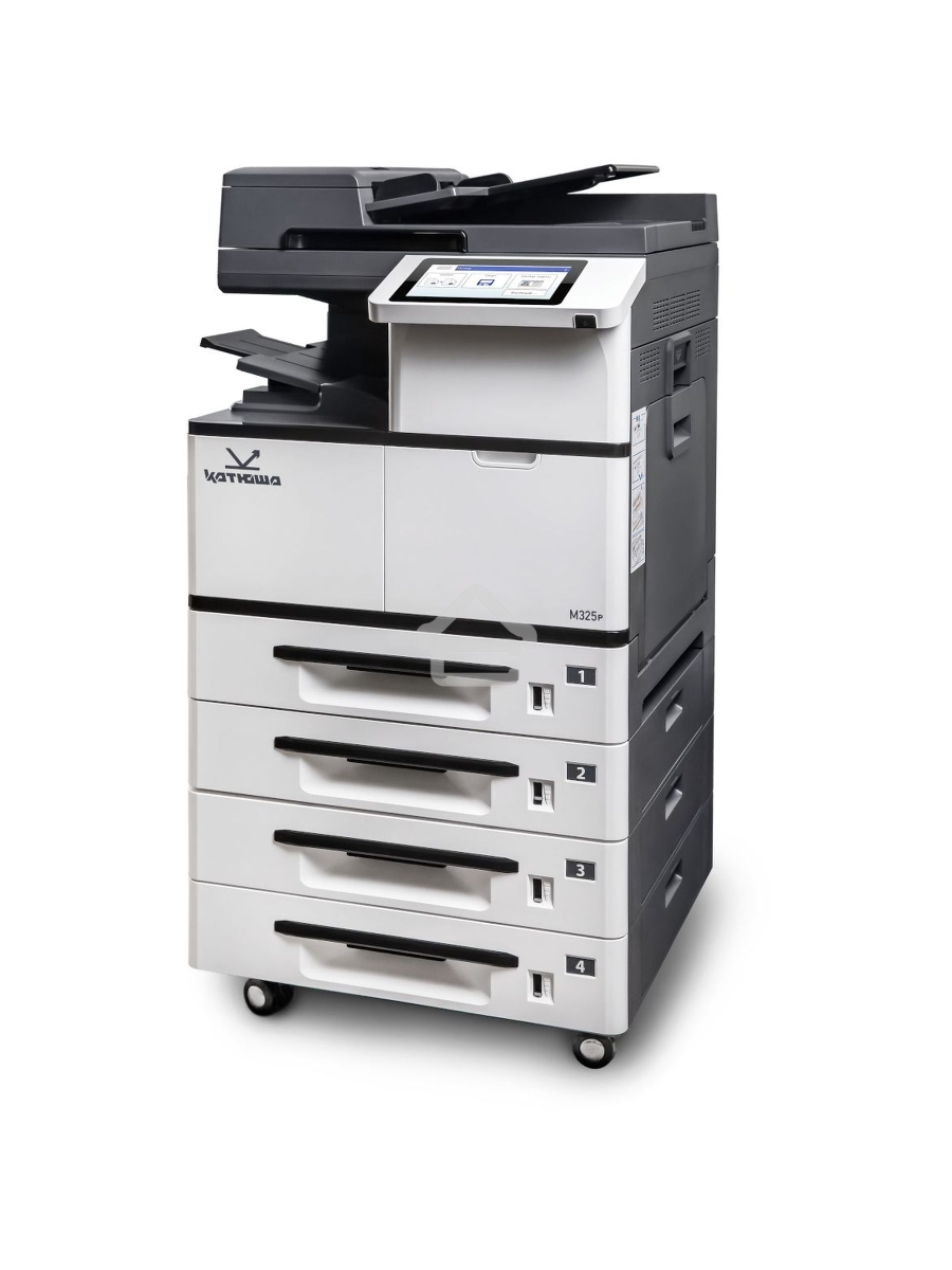 МФУ лазерный Катюша M325p, A3, ч/б, печ. до 25 стр/мин., 1200x1200 dpi (печать) 600x600 dpi (скан.), Ethernet, USB