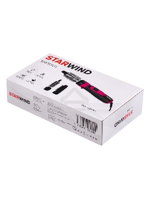 Фен-щетка Starwind SHP8501 1000Вт серый/розовый