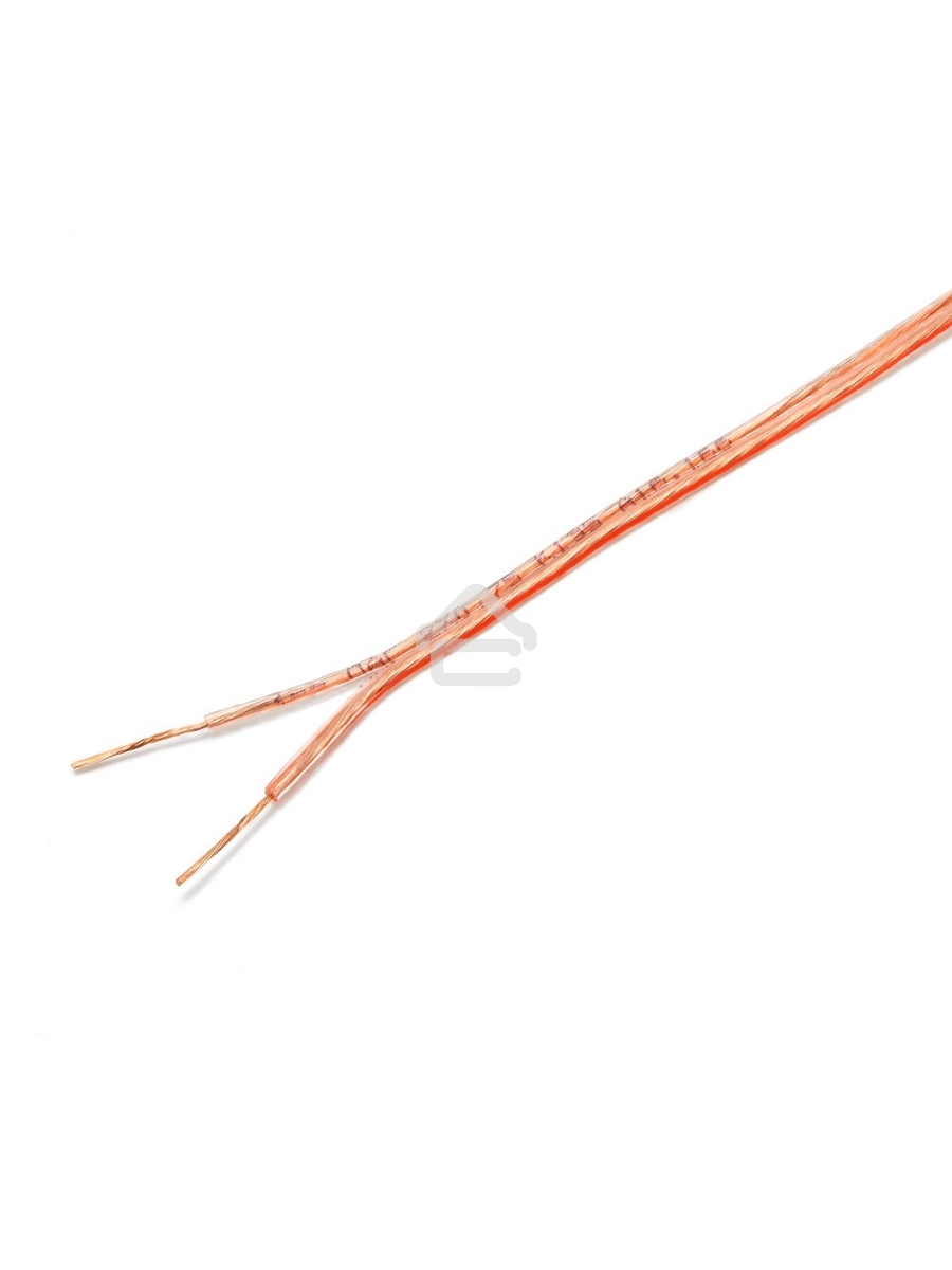 Акустический кабель Cablexpert CC-TC2x0,75-20M, прозрачный,  20 м, бухта