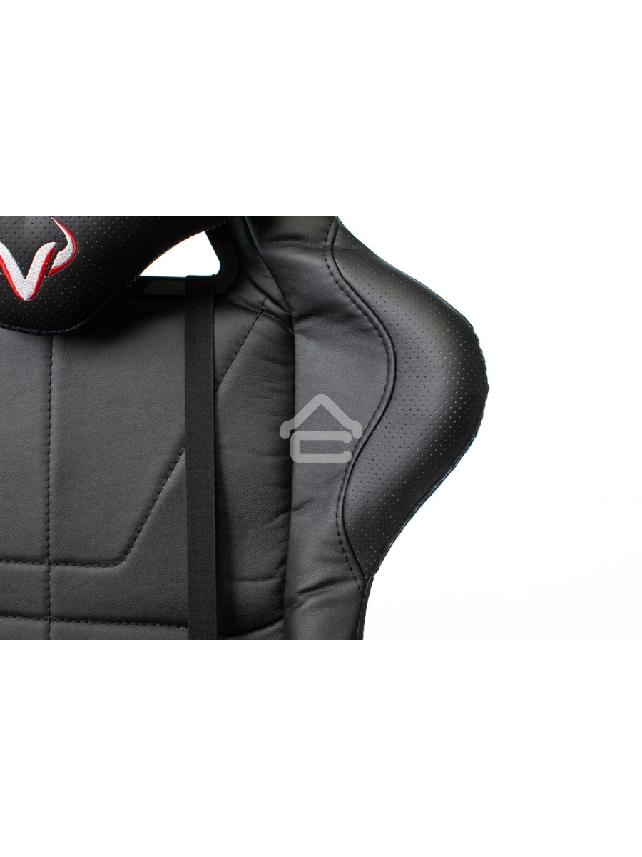 Кресло игровое Бюрократ VIKING 5 AERO BLACK EDITION черный искусственная кожа