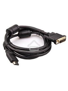 Кабель HDMI AM/DVI(24+1)M, 5м, CU, 1080P@60Hz, 2F, VCOM CG484GD-5M